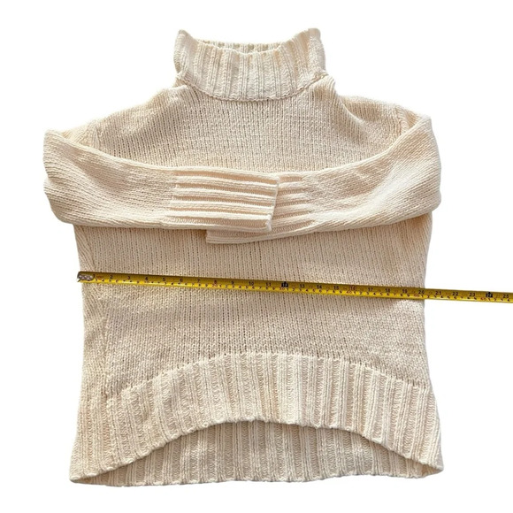 Philosophy Cream Knit Turtleneck Sweater - Picture 8 of 9